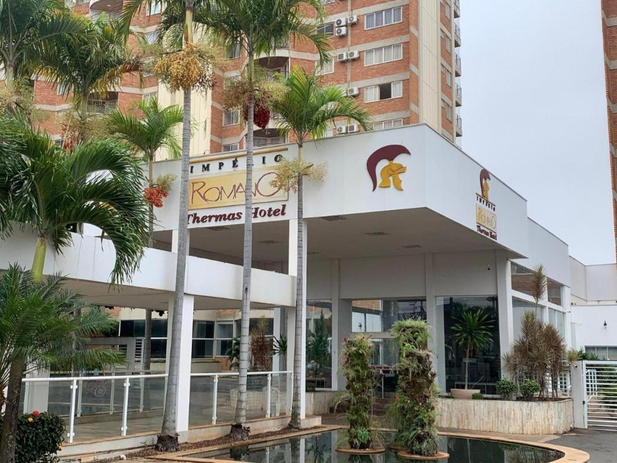 Apartamento Imperio Romano - 2 Quartos, 24Hs Piscina Caldas Novas Exteriör bild