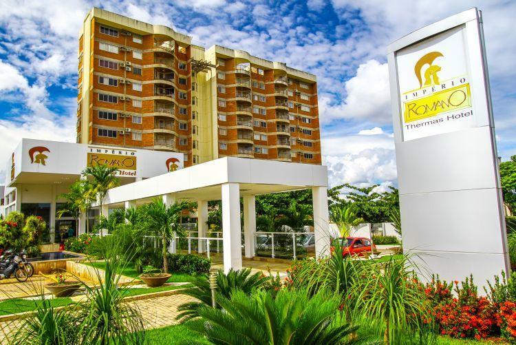 Apartamento Imperio Romano - 2 Quartos, 24Hs Piscina Caldas Novas Rum bild